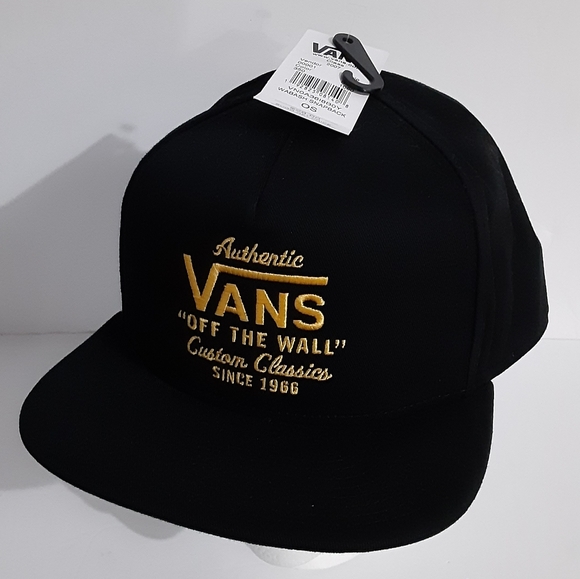 Vans Other - Vans Mens Black Skateboard Snapback Hat